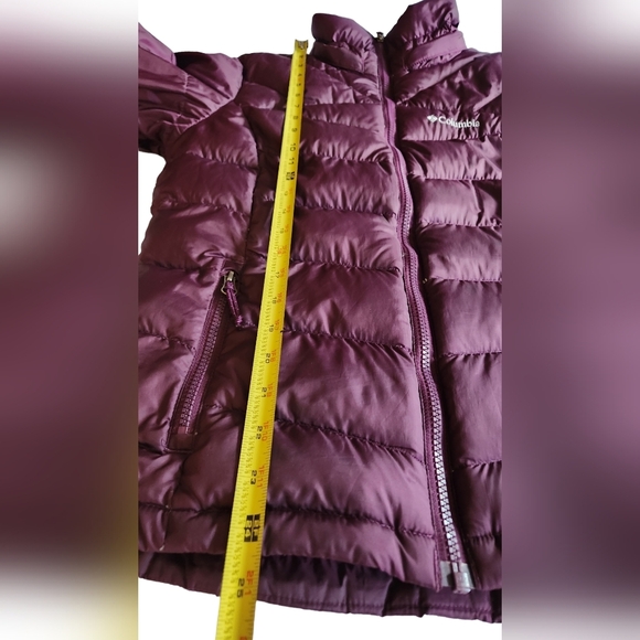 Columbia Coat Jacket Packable Puffer Down Feather 550 Purple Lightweight M - Picture 8 of 11